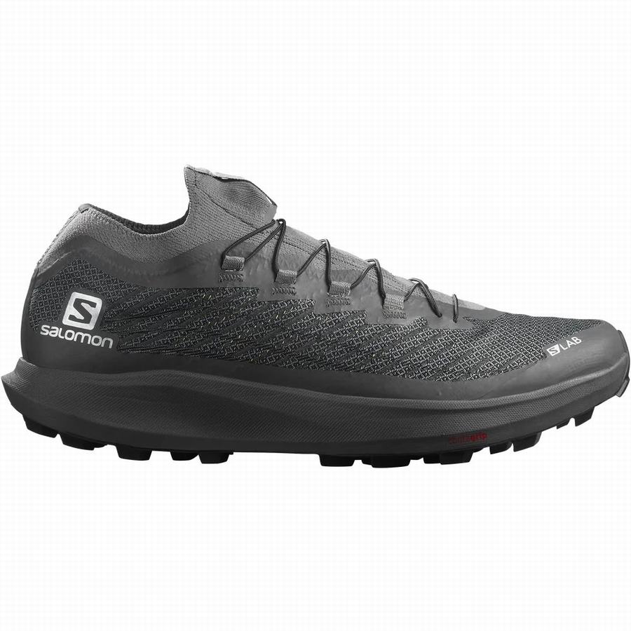 Salomon S/Lab Pulsar Soft Ground Erkek Patika Koşu Ayakkabısı Siyah [PGM10074CG]